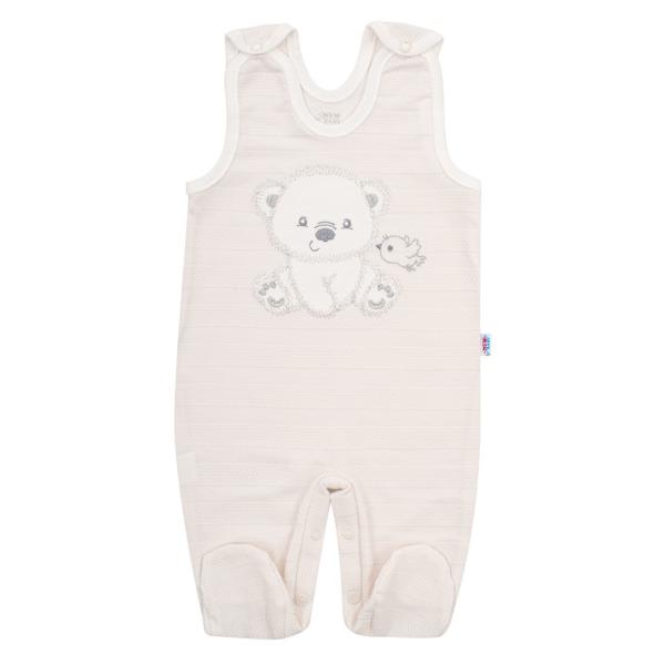 Kojenecká souprava do porodnice New Baby Sweet Bear béžová 56 (0-3m) (obrázek 4)