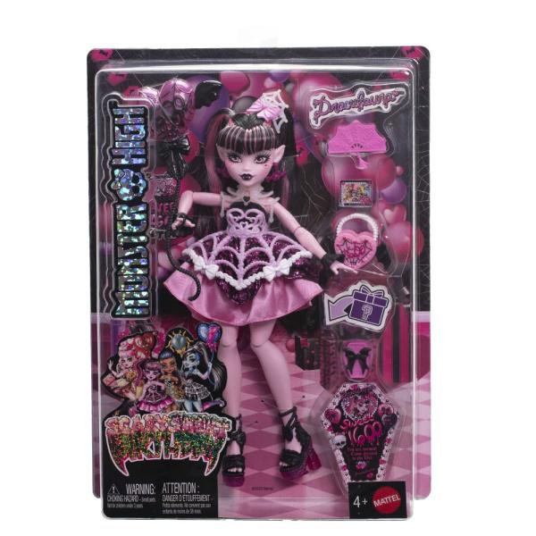 Mattel Monster High Panenka děsivě sladká oslava - DracuLaura (obrázek 4)