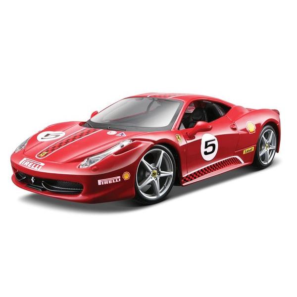 Bburago 1:24 Ferrari Racing 458 Challenge Red