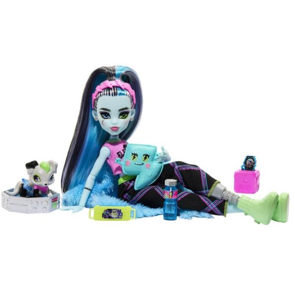 Mattel Monster High Creepover párty panenka - Frankie (obrázek 4)