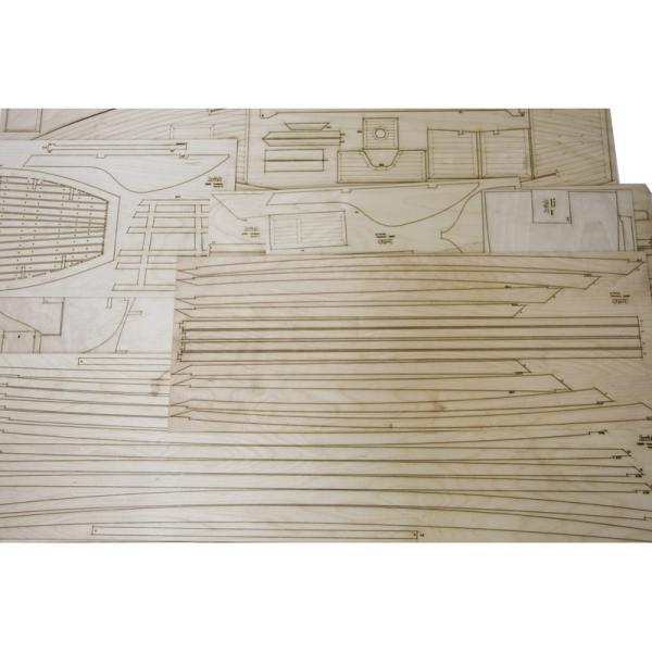 Krick Folkeboot 1:7.6 RC kit