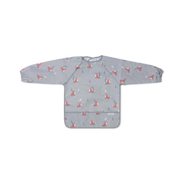 Babyono Babero con mangas largas Zorro 85x42 cm, 2-4 años