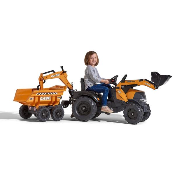 Falk Šlapací traktor 997W Case CE 580 Super N oranžový (obrázek 4)