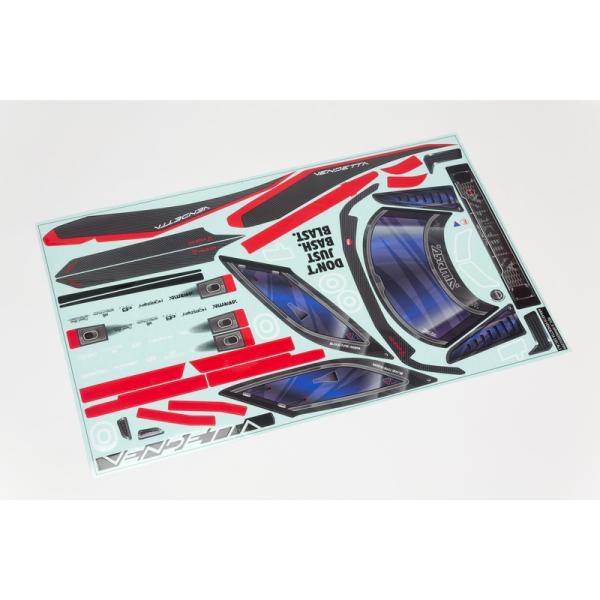 Carrozzeria Arrma non verniciata: Vendetta 4X4 BLX