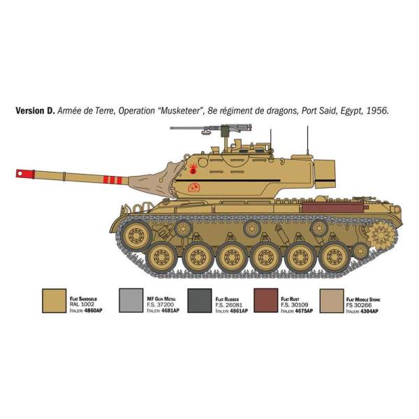 Model Kit tank 6763 – M47 Patton (1:35)
