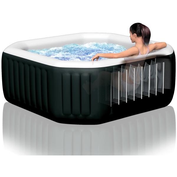 Nafukovací vířivka INTEX 28458 PureSpa Jet & Bubble Deluxe Set (průměr 201 cm) (obrázek 5)