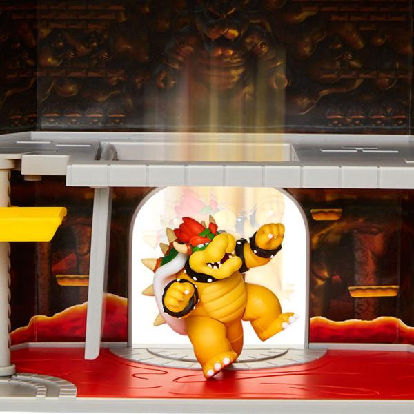 Nintendo Hrací sada Deluxe Super Mario a Bowser s hrad se zvukem (obrázek 5)