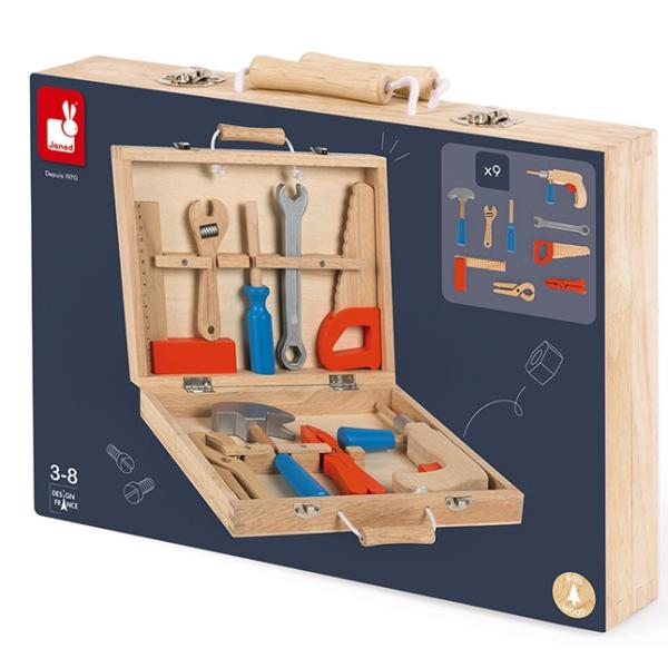 Janod Dětské nářadí v kufříku (obrázek 6)