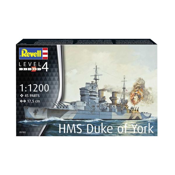 Plastic ModelKit loď 05182 - HMS Duke of York (1:1200) (obrázek 10)