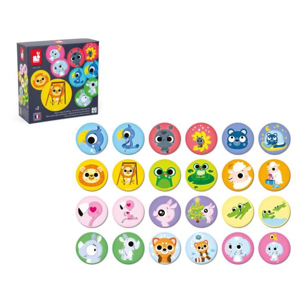 Janod Duonimo Hra Pexeso Emoce 24 ks (obrázek 4)