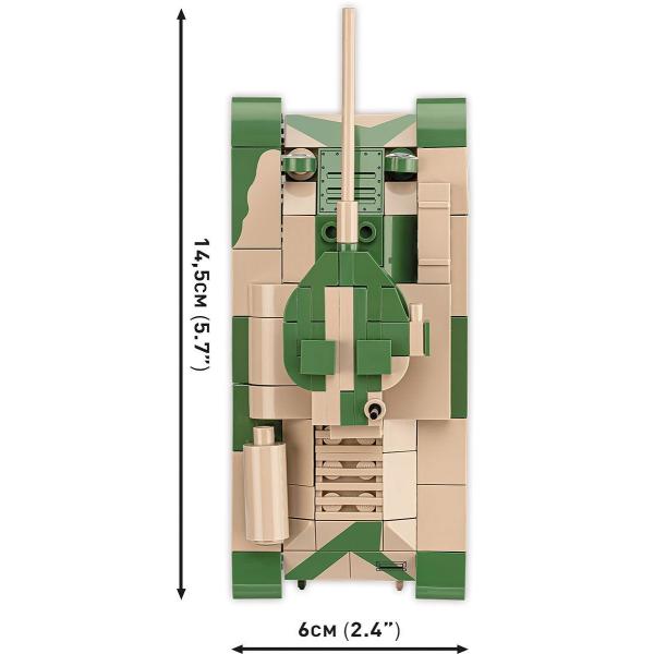 Cobi 3 tanky: Panzer I, Valentine IX, Renault R, 1:35, Muzeum tanků, Les Blindes in Sau