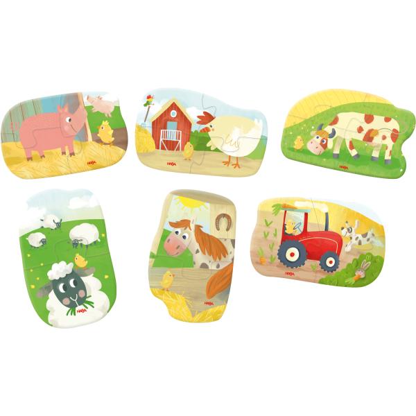 Haba Puzzle pro nejmenší Farma 6 ks (obrázek 3)