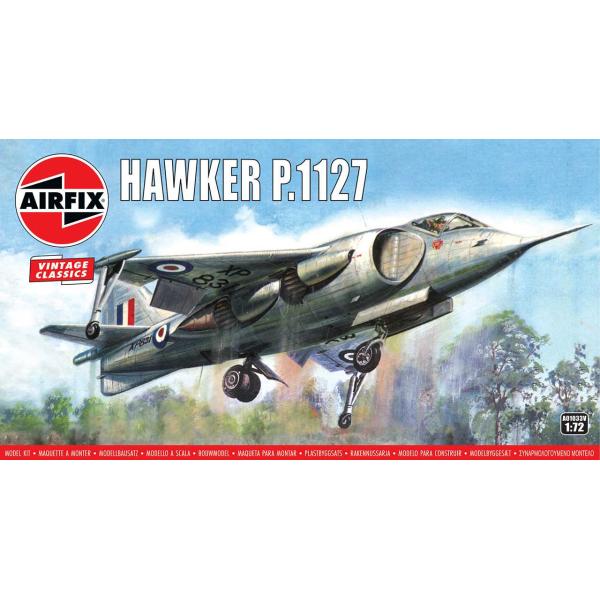 Classic Kit VINTAGE letadlo A01033V - Hawker P.1127 (1:72)