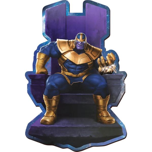 Trefl Dřevěné puzzle 160 dílků – Thanos na trůnu / Disney Marvel Heroes