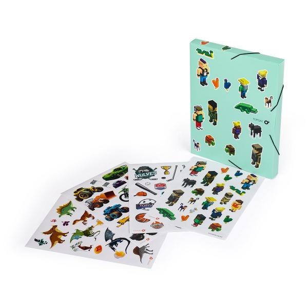 Zelený obal na sešity Topgal FOLDER 24068 (obrázek 5)