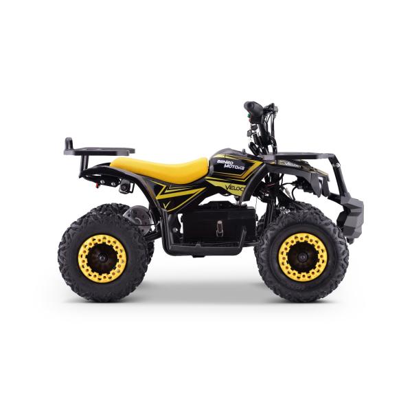 Elektrická čtyřkolka pro děti Beneo Motors Veloci žlutá - 800W (obrázek 6)