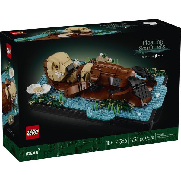 LEGO® Ideas 21366 Plovoucí mořské vydry (obrázek 3)