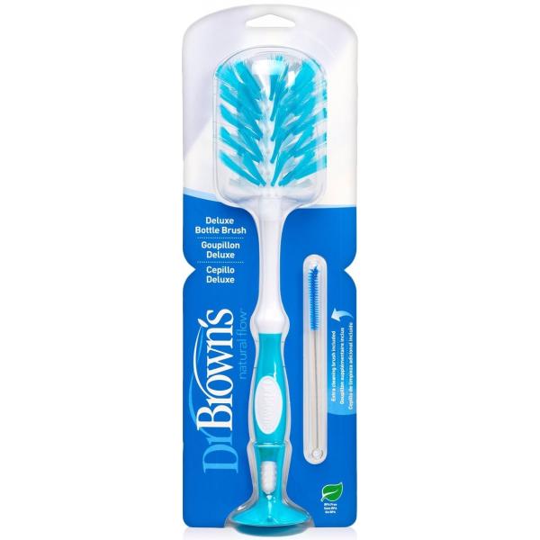 Dr.Browns Kartáč na láhve Deluxe tyrkysový (AC110)