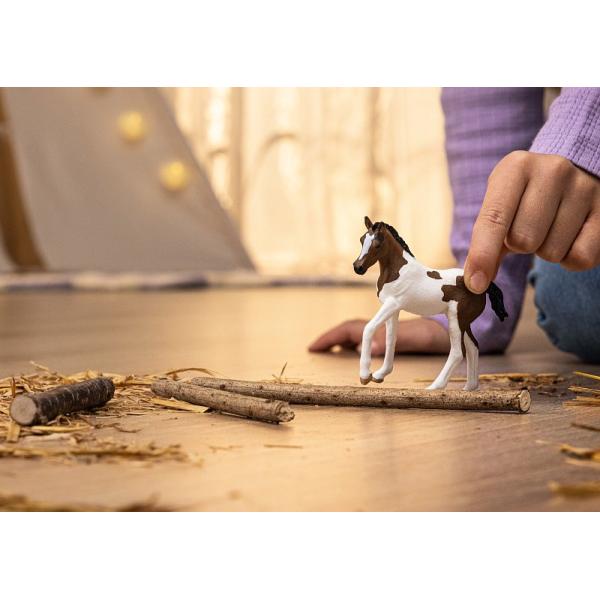 Schleich Zvířátko – Hříbě paint horse