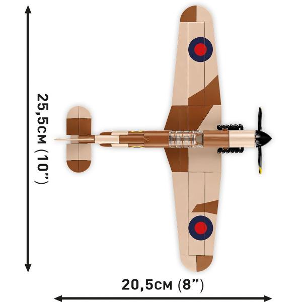 Cobi II WW Hawker Hurricane Mk. I, 1:48, 145 K