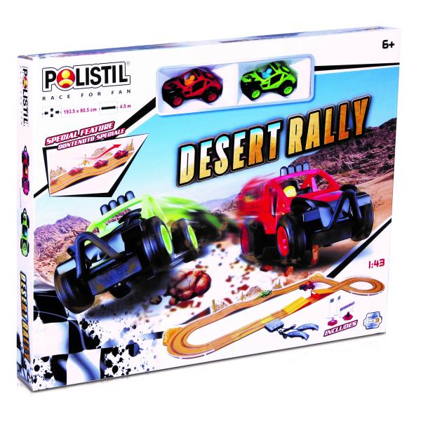 Polistil Autodráha Desert Rally Slot Set