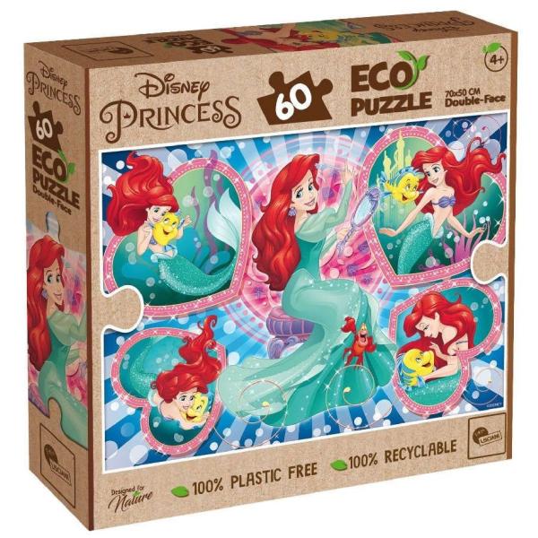 Lisciani Ariel ECO puzzle oboustranné 60