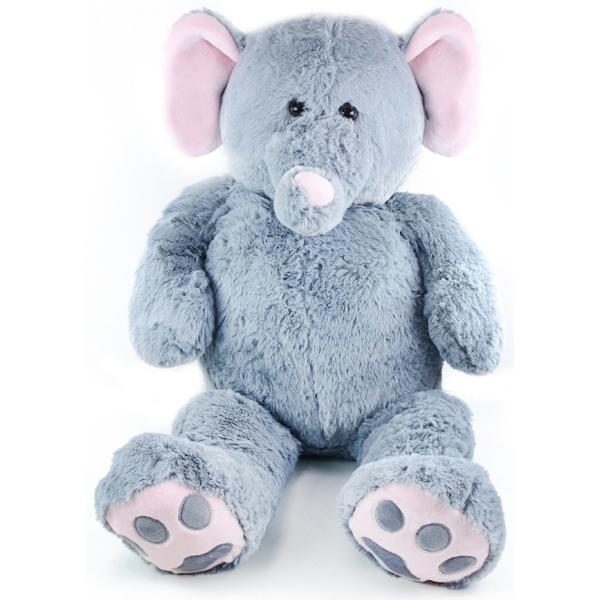 Veľký plyšový slon Bimbo s visačkou, 100 cm