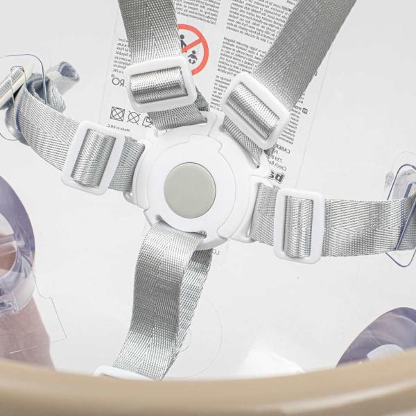 Jídelní židle Baby Mix Ingrid dřevěná béžová (obrázek 4)