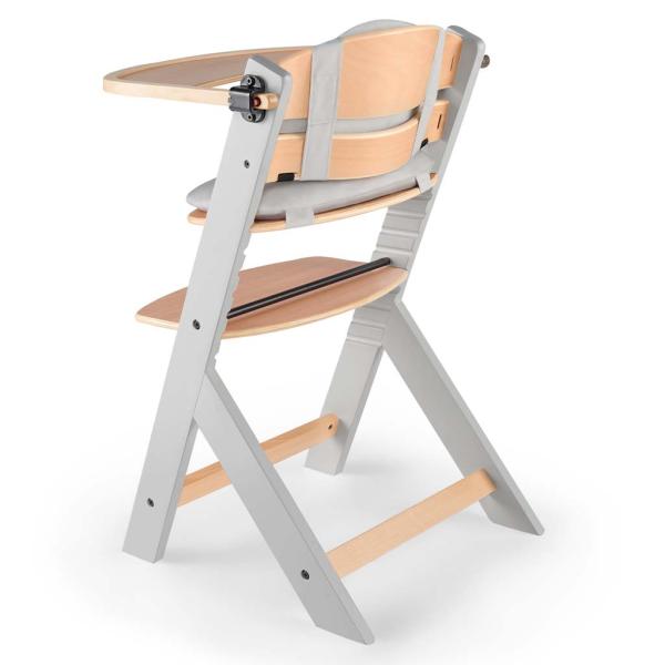 KINDERKRAFT Židle jídelní Enock s vložkou Grey (obrázek 5)