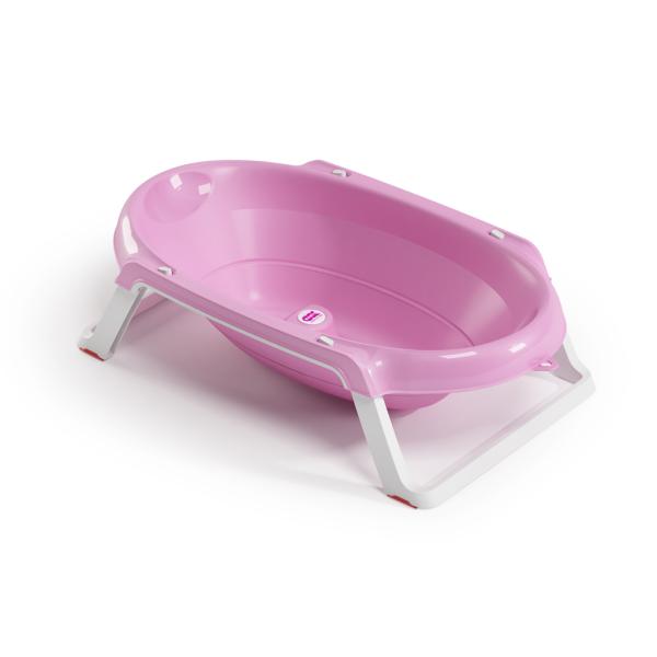 OK BABY Vanička skladacia protišmyková Onda Slim 0–12m Pink