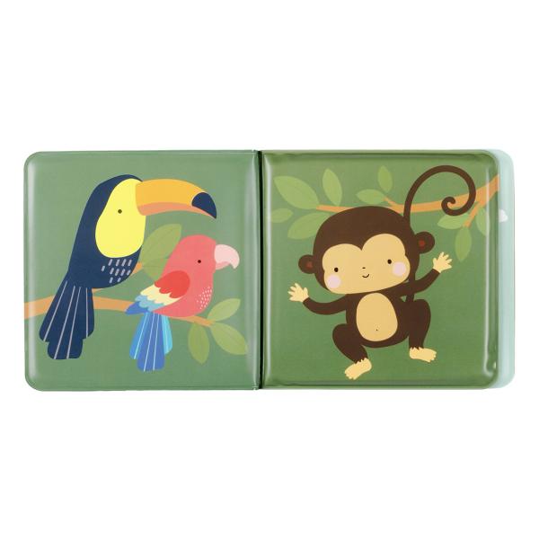 A Little Lovely Company – knížka do koupele – kamarádi z džungle