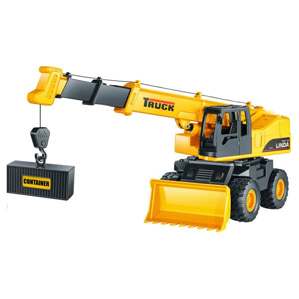 Žeriav s efektmi na zotrvačník set kontajner 31 cm