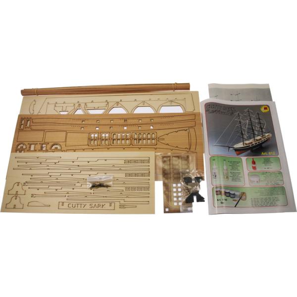 Mantua Model Cutty Sark Le Piccole 1:200 kit (obrázek 3)