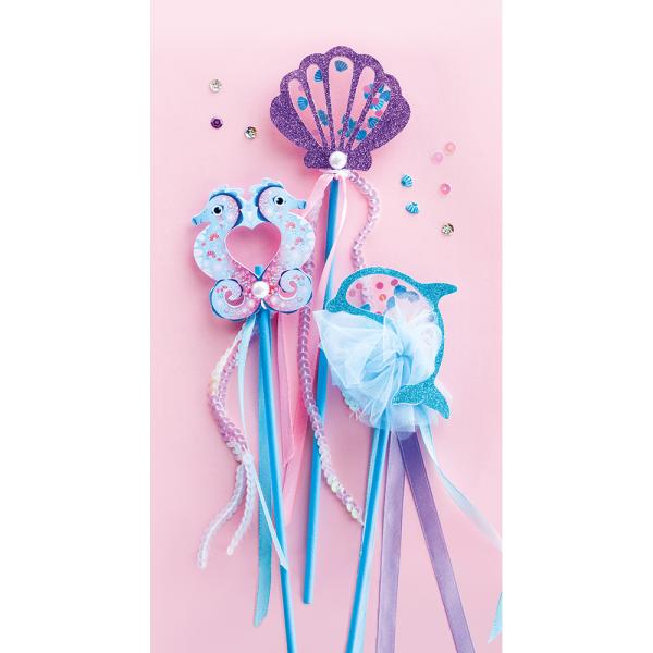 Janod Atelier Kreativní sada DIY Vyrob si sám Kouzelná hůlka Magický oceán