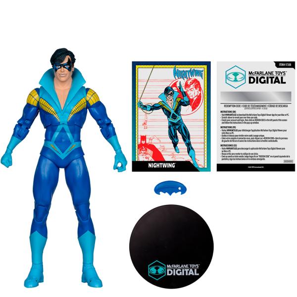 McFarlane Toys figurka DC Direct Nightwing (Teen Titans) 7in Action (obrázek 3)