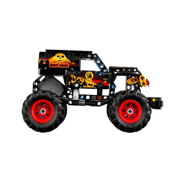 LEGO® Technic 42219 Monster Jam™ Grave Digger™ Oheň a led