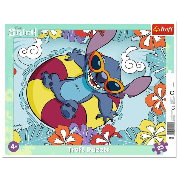 Trefl Puzzle 25 Doskové puzzle - Lilo&Stitch
