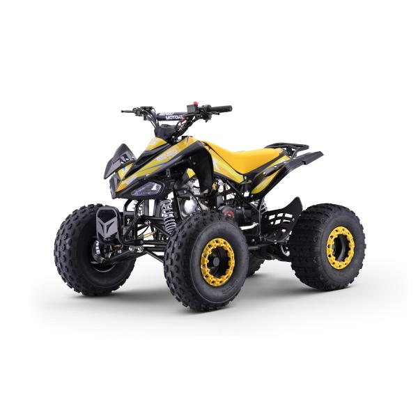 Benzínová čtyřkolka pro děti Beneo Motors ZXT žlutá - 125cm3 (obrázek 4)