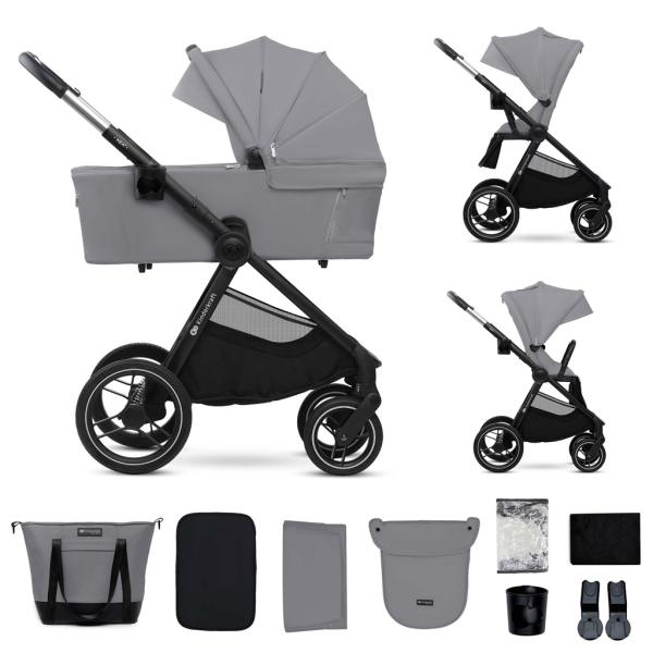 Kinderkraft Kočík kombinovaný Nea 2 2v1 Platinum Grey