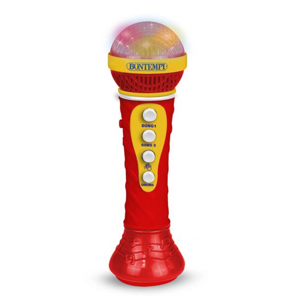 Bontempi Mikrofón Voice Sing-a-Long červený