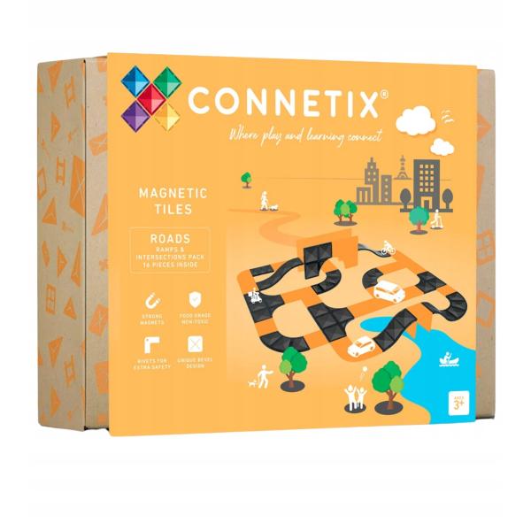 CONNETIX® Ramps & Intersections Pack set magnetico 16 pezzi