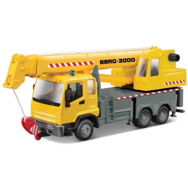 Bburago 1:43 servisní vozidla Construction Truck with Crane