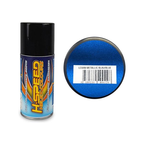 H-Speed farba v spreji metalická modrá 150ml