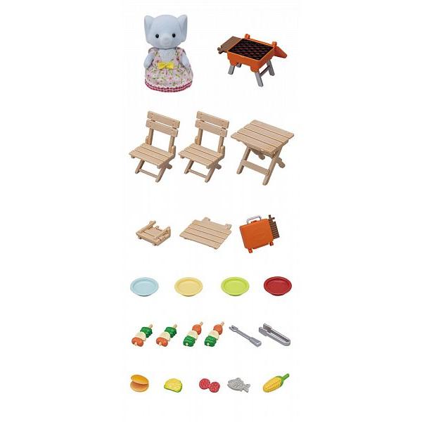Sylvanian Families BBQ sada na piknik se slonem (obrázek 5)