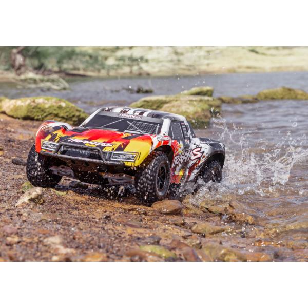 Traxxas Slash 1:10 VX3 RTR modrý (obrázok 7)