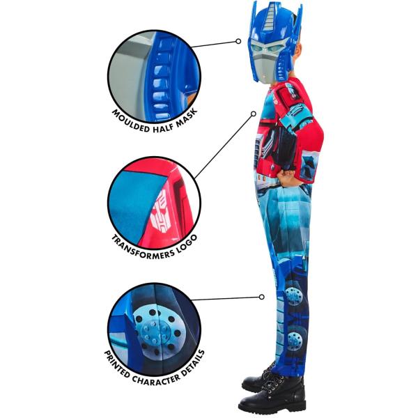 TRANSFORMERS Optimus Prime dětský kostým velikost M(134-140cm) (obrázek 4)