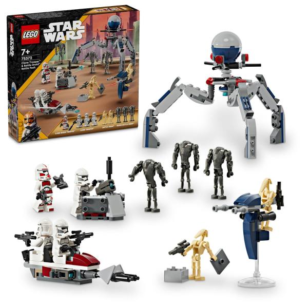 LEGO® Star Wars™ 75372 Bojový balíček Klonového vojáka a Bojového droida