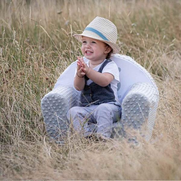 Dětské křeslo z Minky New Baby Liška mátové (obrázek 9)