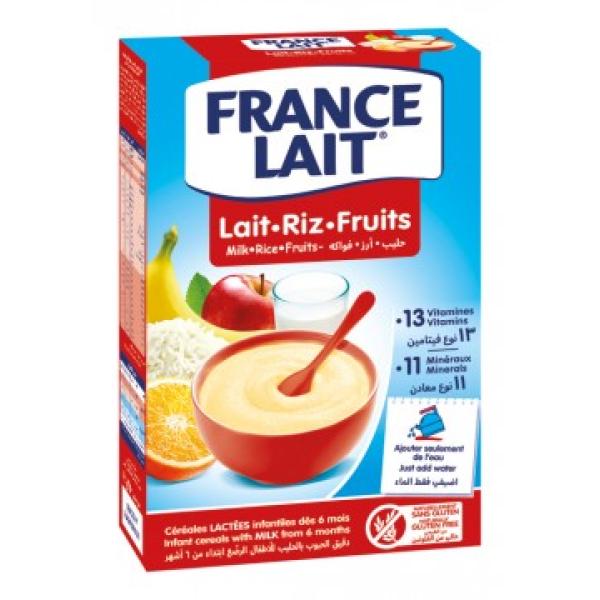 France Lait Porridge di latte di riso con frutta 250g