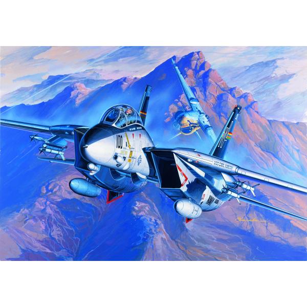 Model Kit letadlo 12471 - F-14A (1:72)